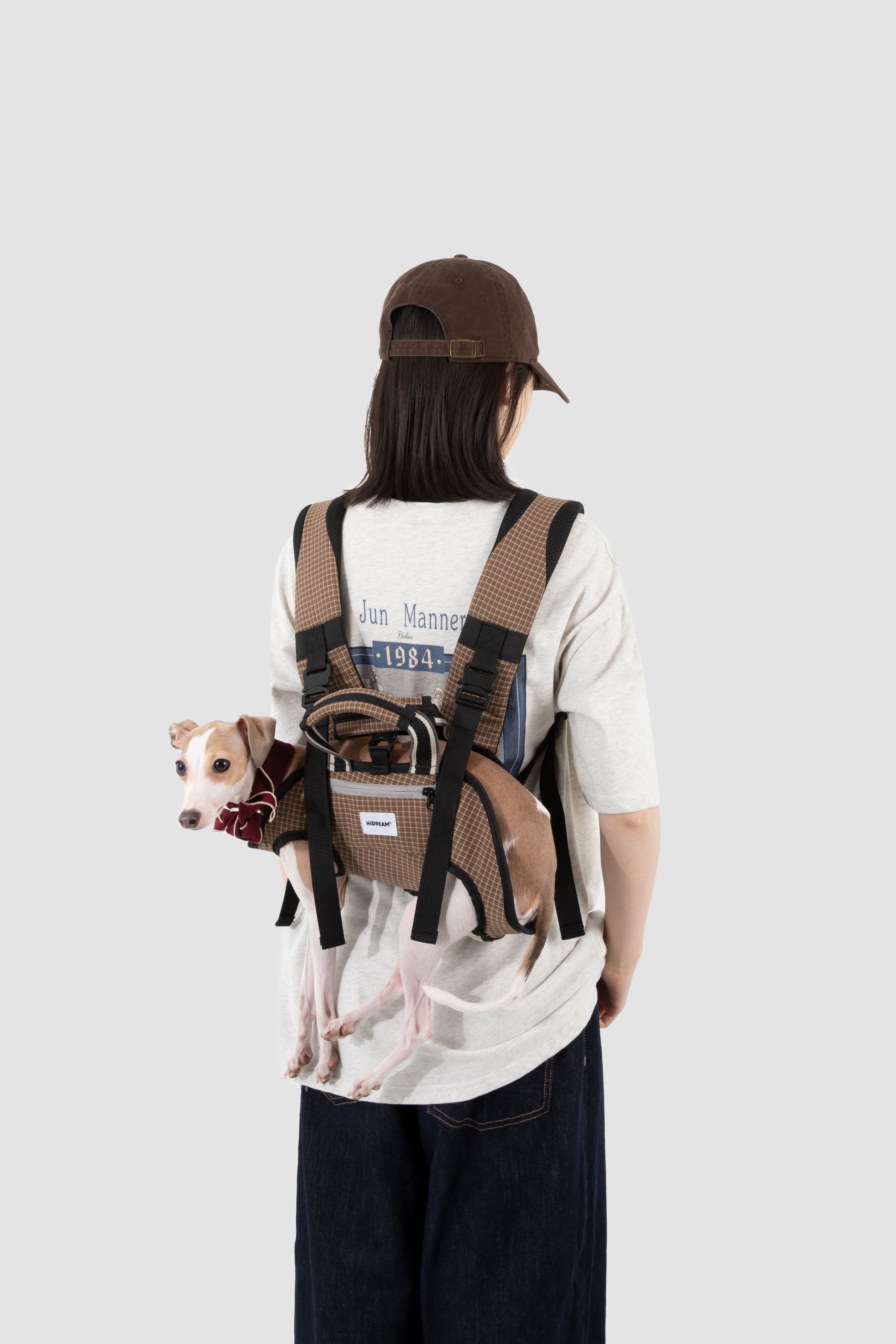 (NEW) HiDream Ergonomic Horizontal Pet Carrier Backpack (Ice Silk Edition)