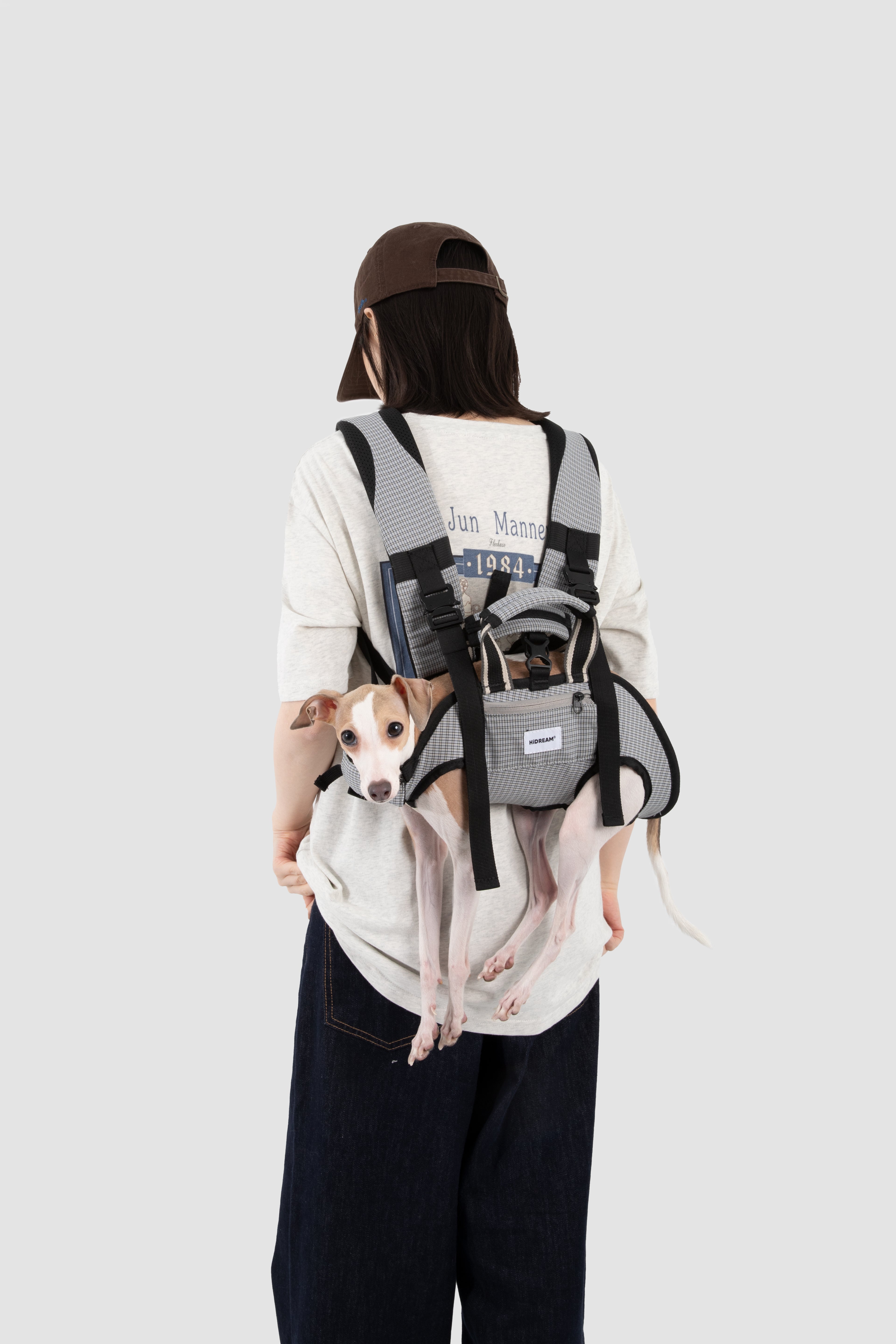 (NEW) HiDream Ergonomic Horizontal Pet Carrier Backpack (Ice Silk Edition)